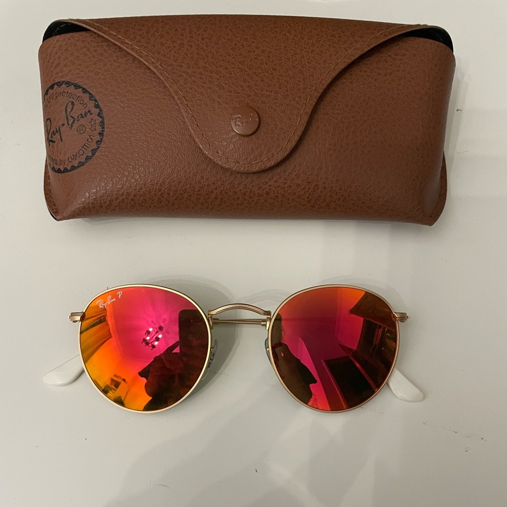 Ray Ban, Red/Orange